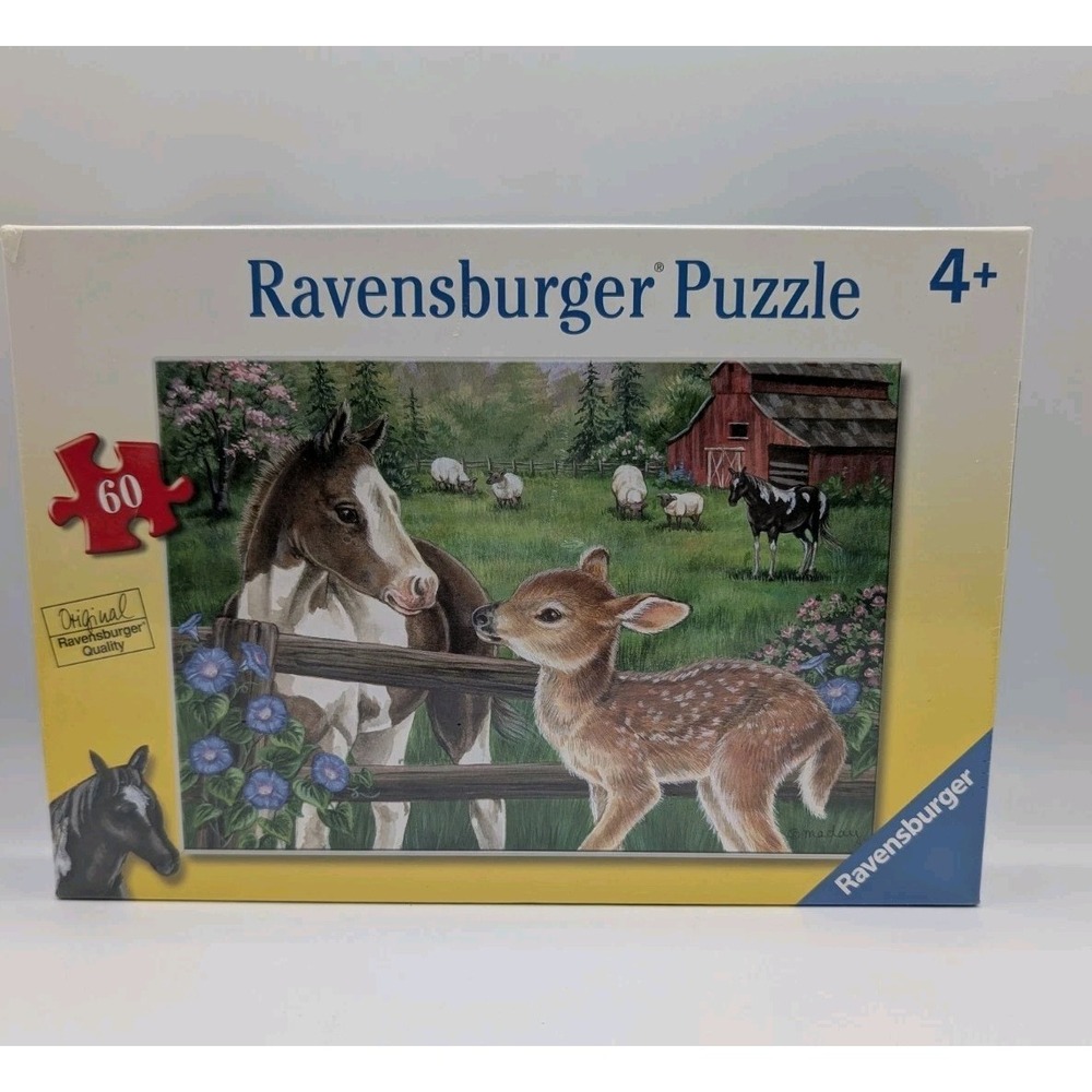 Ravensburger "New Neighbors" 60-Piece Jigsaw Puzzle Softclick Technology SEALED